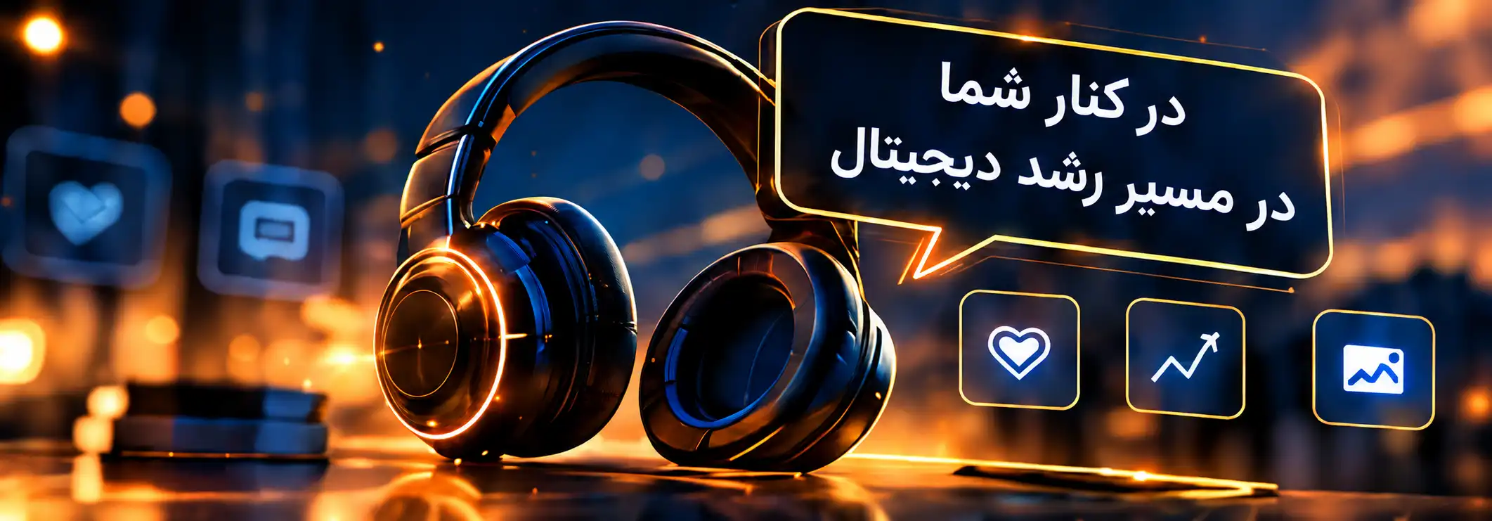در کنار شما در مسیر رشد دیجیتال