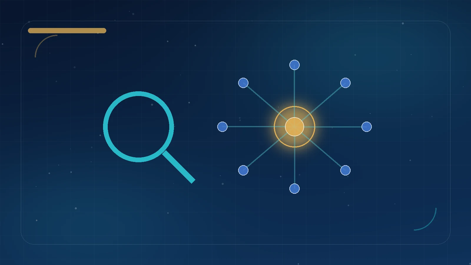 نمای مفهومی ارتباط محتوای تخصصی با چند مسیر جست‌وجو در AI Search